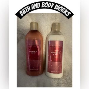 NEW BATH AND BODY WORKS Shampoo and Conditioner - champagne Toast